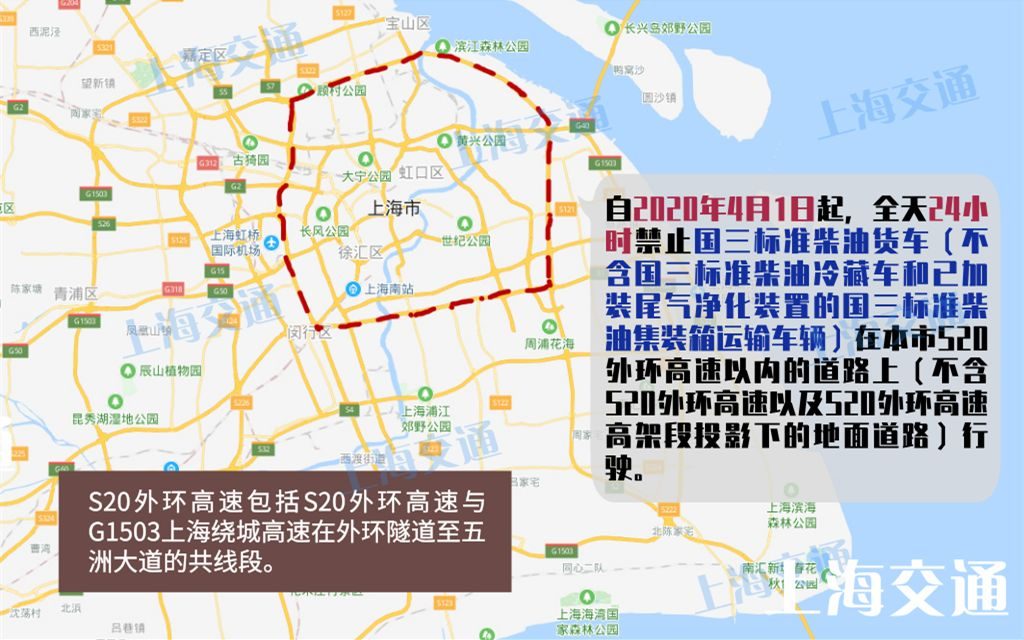 【注意】上海将扩大国三柴油货车限行范围，提前报废有补贴