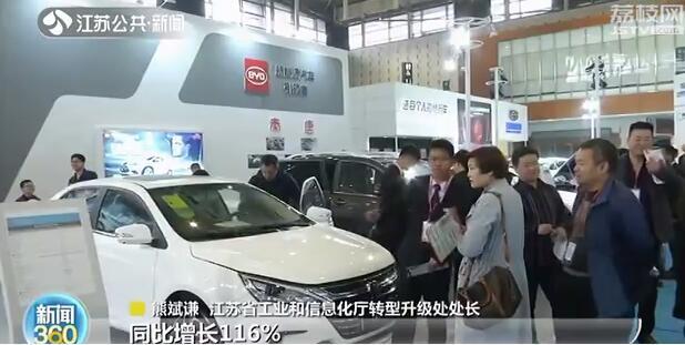 江苏倡议买新能源车 年底每两辆电动汽车配一根充电桩